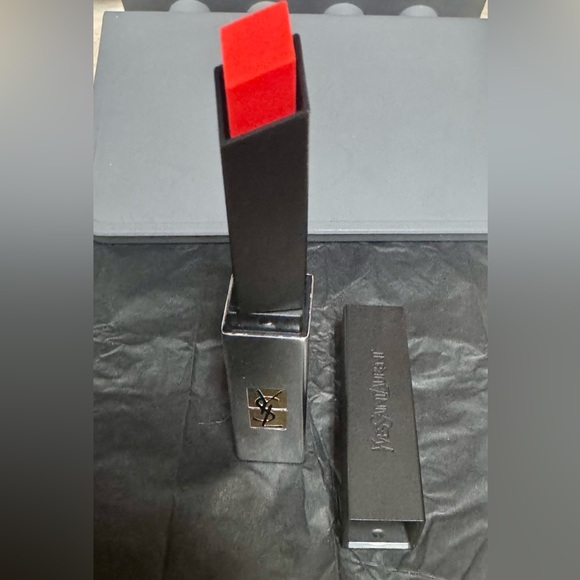 🆕 NIB Yves Saint Laurent The Slim Sheer Matte #103 Orange Provocant 0.07oz - Picture 4 of 12